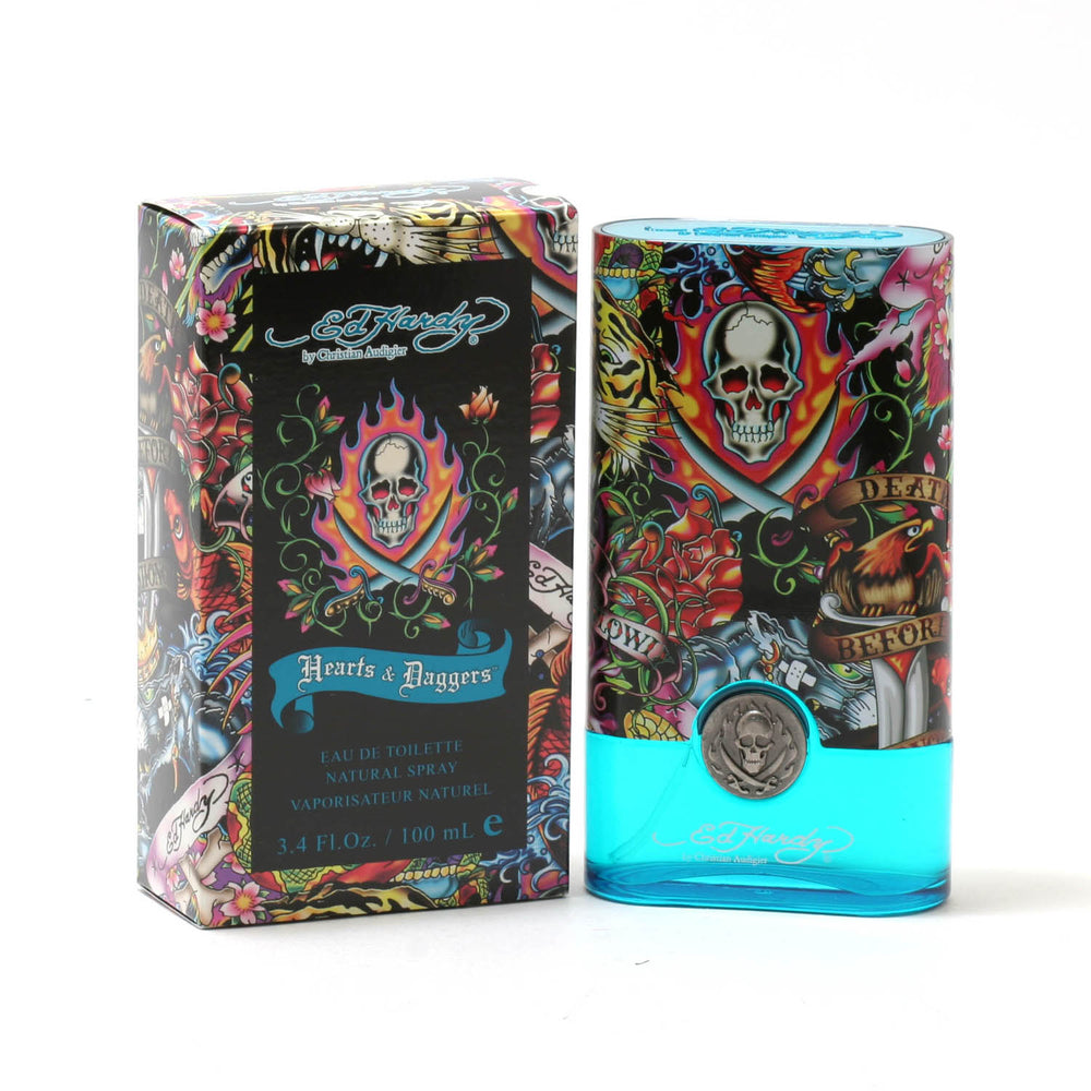 HEARTS AND DAGGERS MEN by EDHARDY - EDT SPRAY